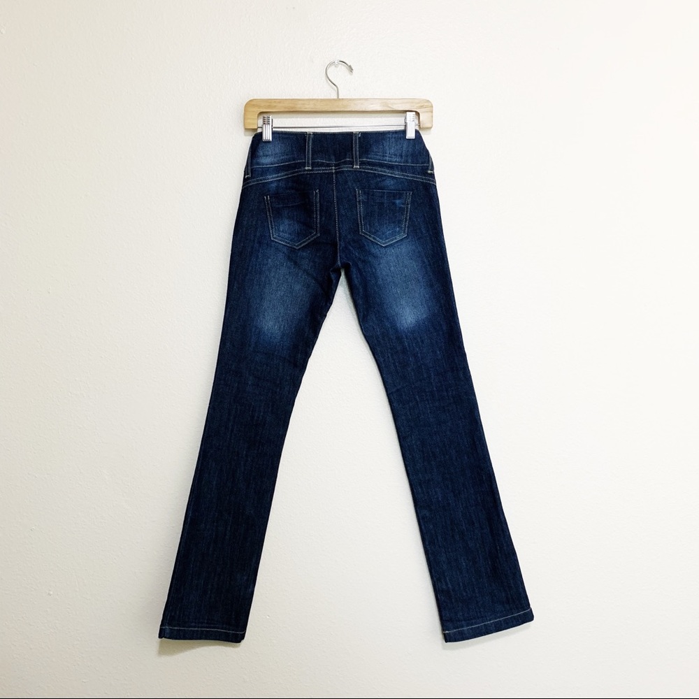 Wide Loop Double Button Jeans - Picture 3 of 8